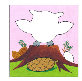 Веселые аппликации. В лесу