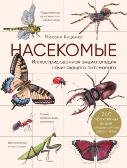 Михаил Куценко: Насекомые. Иллюстрированная энциклопедия начинающего энтомолога. 240 популярных видов