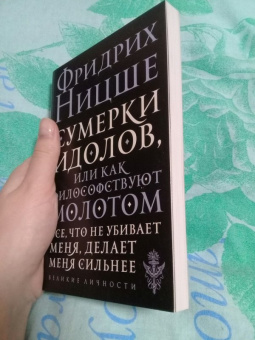Фридрих Ницше: Сумерки идолов, или Как философствуют молотом