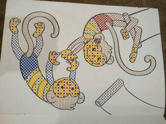 В цирке. Книжка-раскраска