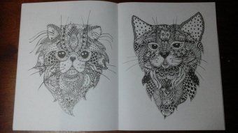 Линда Тейлор: Cats-2. Творческая раскраска замурчательных котиков