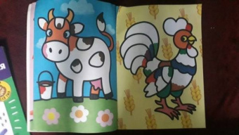 Рисуем пальчиками. Первые картинки