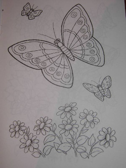 Татьяна Коваль: Цветы и бабочки