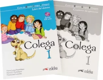 Hortelano, Hortelano, Lorente: Colega 1. Libro del alumno + cuaderno de ejercicios +CD