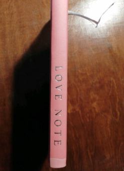 Блокнот Love Note, А5, 96 листов, нелинованный