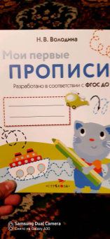 Наталия Володина: Мои первые прописи. Выпуск 1. Дорожки и линии. ФГОС ДО