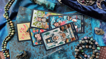 Oxana Raullkrass: Магический Оракул Западных Славян. 64 карты + книга