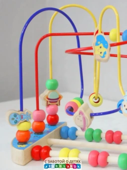 Лабиринт для детей. Развивающая игрушка. Сортер для малышей