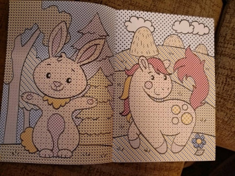 Зверушки. Книжка-раскраска