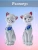Набор из 2-х фигурок "Кошечка", 6*6*14 см.(2 кошечки)