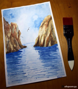 Либралато, Лаптева: Базовый курс. Пошаговый самоучитель по рисованию акварелью