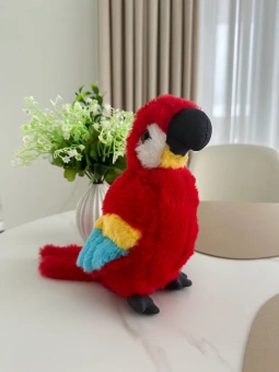 Мягкая игрушка Попугай 25 см