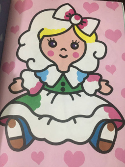 Рисуем пальчиками. Для девочек