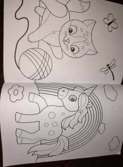 Раскраска А4. Мои картинки