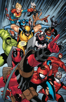 Робби Томпсон: Человек-паук / Дэдпул. Пулным-пулно событий