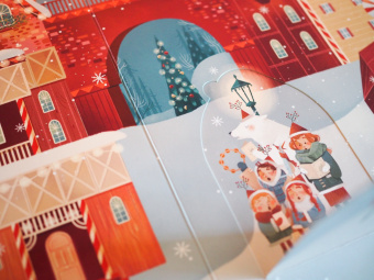 Джада Франча: С Новым годом! Большая книга-адвент с окошками