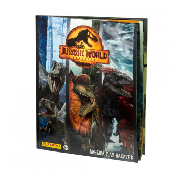 Альбом для наклеек. Jurassic World Movie 3