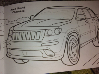 Джипы (раскраски для мальчиков)