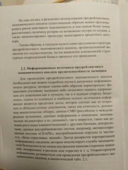 Ендовицкий, Фролов, Широкобоков: Предрейтинговый анализ кредитоспособности заемщика. Организация и методика обеспечения