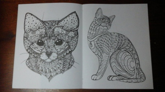 Линда Тейлор: Cats-2. Творческая раскраска замурчательных котиков