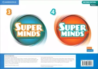 Super Minds. 2nd Edition. Level 3–4. Poster Pack