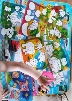 Водная раскраска "Ракета" (AP-SS01D)