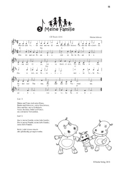 Martina Schwarz: Spielerisch Deutsch lernen. Lieder und Reime. Buch mit eingelegter Audio-CD