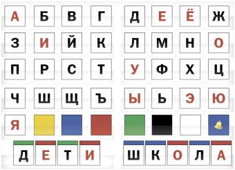 Наталья Дурова: Касса букв. ПВХ-папка и разрезной материал. Учебное пособие для занятий с детьми 4–6 лет