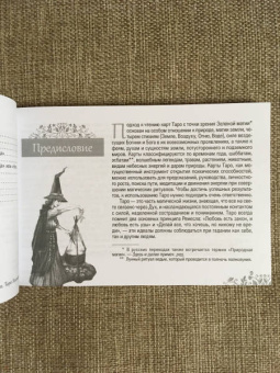 Энн Моура: Таро Зеленой ведьмы, брошюра