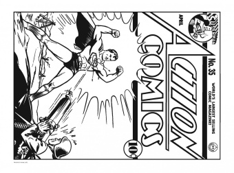 Супергерои DC COMICS. Более 100 сцен для раскрашивания