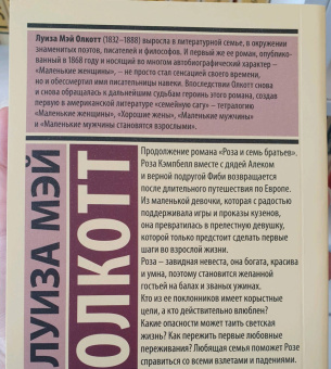Луиза Олкотт: Юность Розы