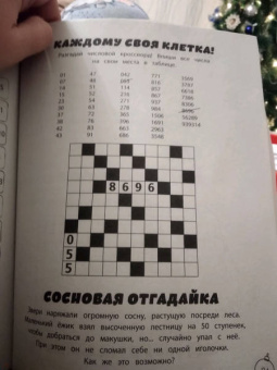 Зимние игры, загадки и головоломки на долгие каникулы