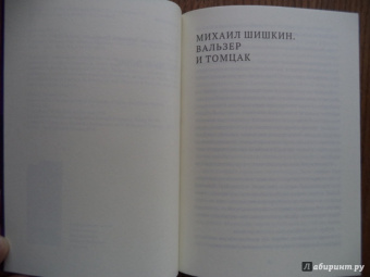 Вальзер, Шишкин: Прогулка
