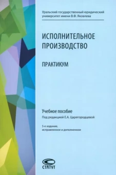 Царегородцева, Долганичев, Бессонова: Исполнительное производство. Практикум. Учебное пособие