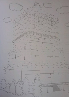 Соедини по точкам. Чудеса света