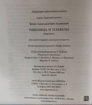 Борис Садовской: Пшеница и плевелы. Избранное