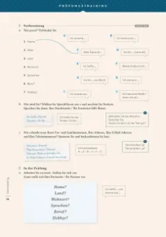 Glas-Peters, Pude, Reimann: Momente A1.1. Arbeitsbuch plus interaktive Version. Deutsch als Fremdsprache