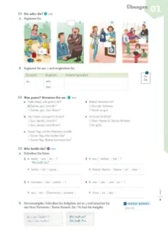 Glas-Peters, Pude, Reimann: Momente A1.1. Arbeitsbuch plus interaktive Version. Deutsch als Fremdsprache