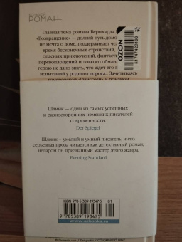 Бернхард Шлинк: Возвращение