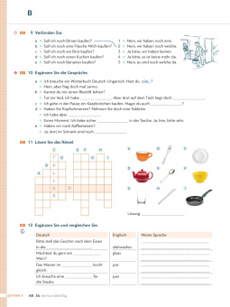 Niebisch, Pude, Reimann: Schritte international Neu 3+4. Arbeitsbuch (+2CDs)