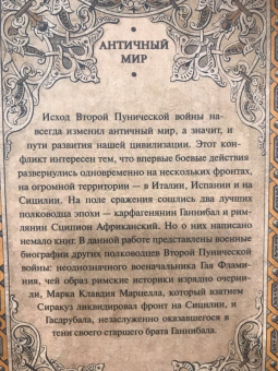 Михаил Елисеев: Вторая Пуническая война