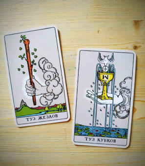 Классическое Таро. Руководство для гадания (78 карт, 2 пустые, инструкция в коробке)