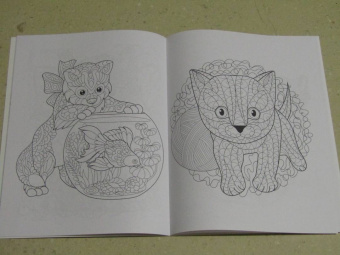 Линда Тейлор: Cats-7. Очаровательные котята. Творческая раскраска