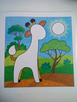 Веселые аппликации. Африка