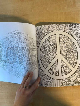 Мир начинается внутри. Раскраска-антистресс