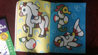 Рисуем пальчиками. Первые картинки