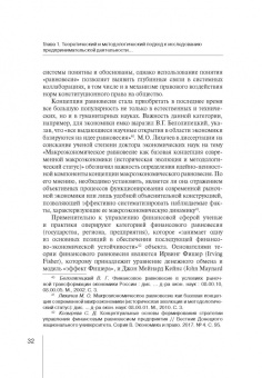 Е. Якимова: Концепция равновесия системы конст регули пред дея