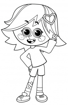 Макси-раскраска. Чуч Мяуч