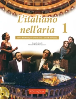 Brioschi, Martini-Merschmann: L’italiano nell’aria 1 + Dispensa di pronuncia + 2 CD audio