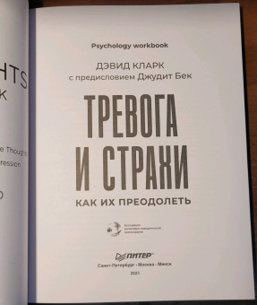 Дэвид Кларк: Тревога и страхи. Как их преодолеть